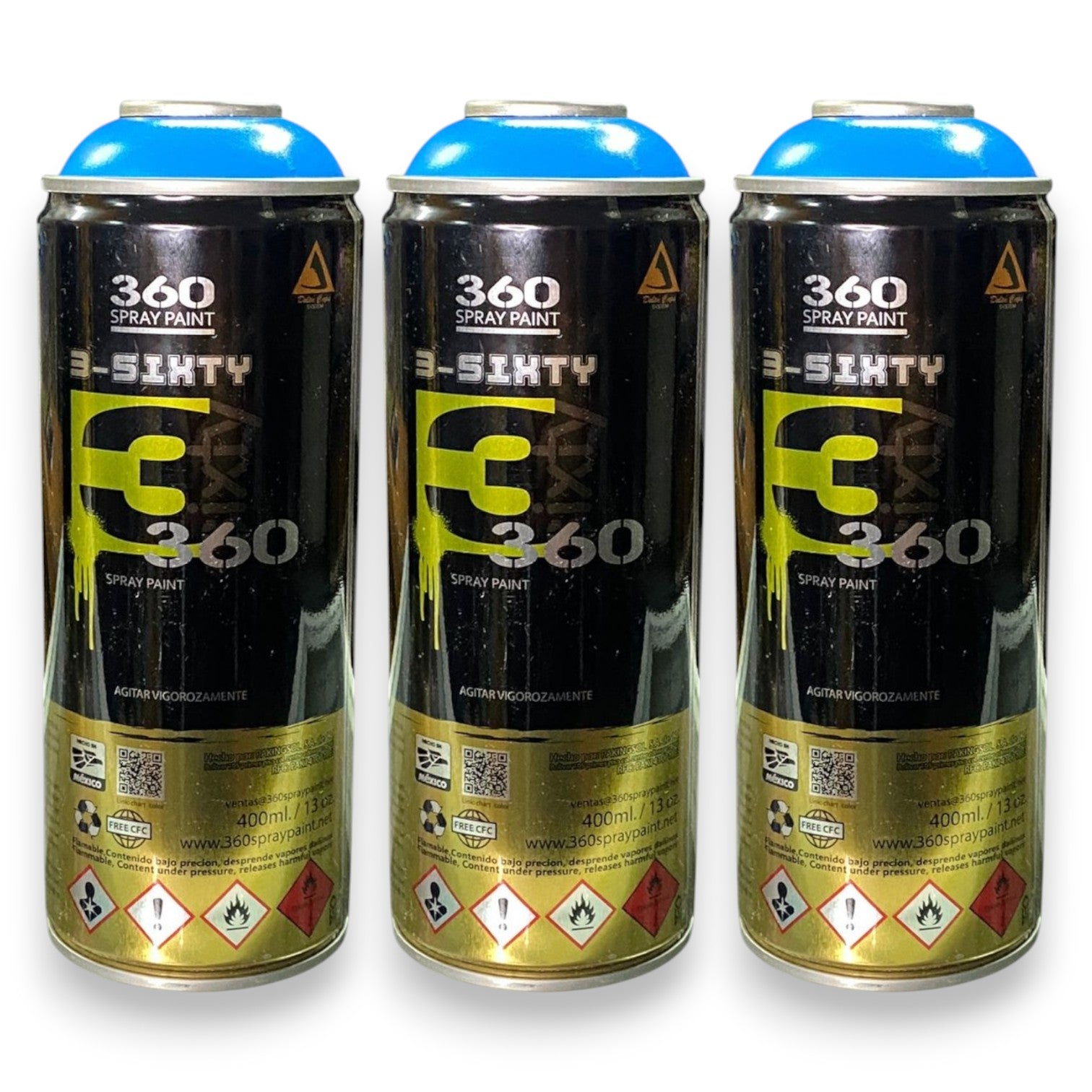 Aerosol 360 Spray Paint Brillante